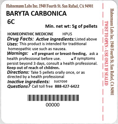 Baryta Carbonica 6C 5g.jpg Baryta Carbonica 6C 5g - Baryta Carbonica 6C 5g